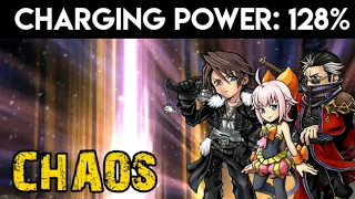 DFFOO [GL]: Charging Power: 128% CHAOS - Squall, Sherlotta, Auron (Klay)