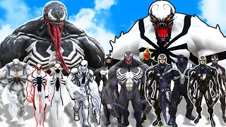 All VENOM Symbiote vs Anti - Venom Army Symbiote (Venom Army vs Anti - Venom Army) | Team Venom