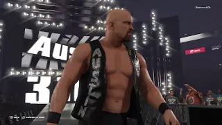 OFFICIAL WWE 2K23 STONE COLD STEVE AUSTIN RING ENTRANCE #wwe2k23