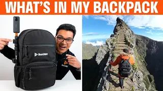 What's In My 360 Camera Backpack 2023