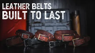 Full Grain Leather Belts | Built To Last