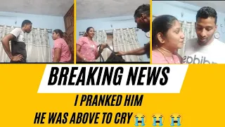 First time prank on my husband 😂😂 | on public demand | #goanvlogger #konkanivlogs