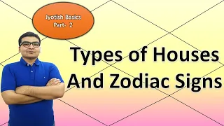 Astrology Basics Part-2| Types of Houses and Zodiac Signs-Their Meaning | Vedic Astrology