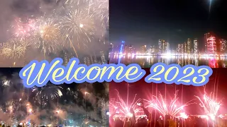 Happy New year 2023 || Buhairah Corniche Fireworks 2023 || dubai || Sharjah