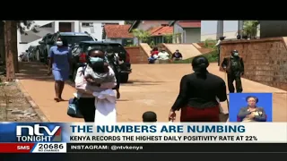 Covid-19: Kenya records highest daily positivity rate at 22%