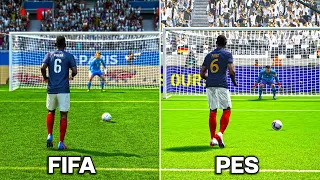 PAUL POGBA Penalty • FIFA vs PES (2013-2023)