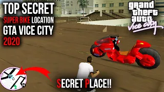 Secret BIG Super Bike Location in GTA Vice City ! Hidden Place | Gta vice city 2020 | Gamingxpro