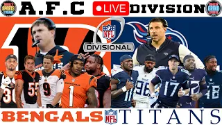 Cincinnati Bengals vs Tennessee Titans: AFC Divisional Round: Live NFL Game