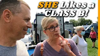 2021 Hershey RV Show || Better Than Tampa? SHE LIKES A CLASS B!! 😳