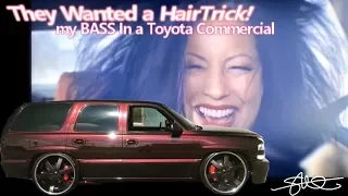 They Wanted a Hairtrick. My BASS in a Toyota Commercial (Aired during NFL Game!)