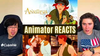 REACTING to *Anastasia* BETTER THAN DISNEY?? (First Time Watching) Animator Reacts