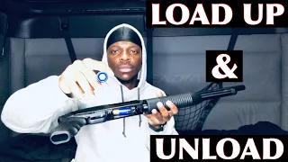HOW TO LOAD AND UNLOAD A SHOTGUN