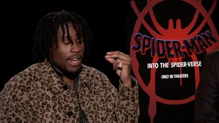 SPIDER-MAN: Into The Spider-Verse: Shameik Moore & Jake Johnson Official Interview | ScreenSlam