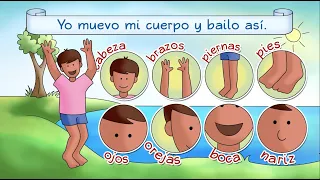 Spanish for Kids | Learn Spanish words with Music | Spanish Colors, Food, Body, Games & More!