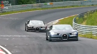 WHY IS BUGATTI TESTING TWO CHIRONS AT THE NÜRBURGRING??