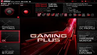 MSI MPG Z390 Gaming Plus UEFI