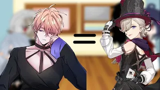 Dark Fall react to Leon as Lyney (Dark Fall x Genshin Impact) (AU) (Lazy) (Cringe) (reupload)