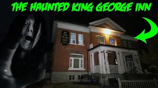 OVERNIGHT IN THE HAUNTED KING GEORGE INN (PEOPLE DIED HERE)