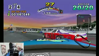 Daytona USA - Circuit Pixie Track -SEGA Dreamcast in 2024!