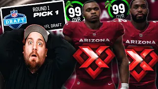 My Best Draft EVER -- 2 Generational Players!! Madden 24 Cardinals Franchise Offseason