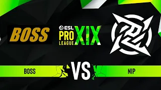 BOSS vs. NiP - Map 2 [Vertigo] - ESL Pro League Season 19 - Group D