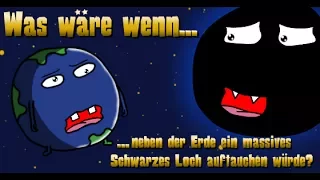 Was wäre, wenn ein massives Schwarzes Loch neben der Erde auftauchen würde?