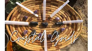 Crystal Grids| Step by Step Guide| Beginner Friendly| Crystal Healing Art| StayForeverTrue