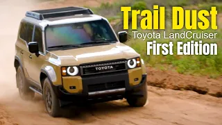 2024 Toyota LandCruiser First Edition in Trail Dust Off Roading