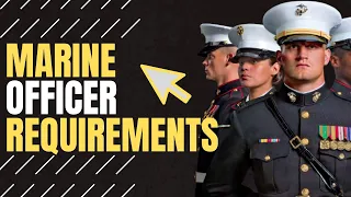 Marine Officer requirements? | #SHORTS