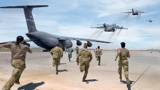 The Scary Reason Why US Pilots Are Racing Towards Their Massive C-17 Aircraft