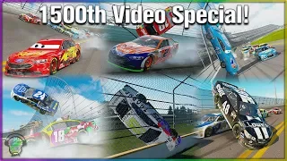 Crash Compilation! [1,500 Video Special!] | Forza Motorsport 7 | NASCAR/Cars Characters