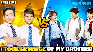 I Took My 7 Years Old Brother Revenge His School Friends - Garena Free Fire