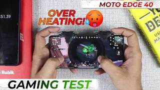 MOTO Edge 40 BGMI Heavy Gaming, Heating & Battery Test - PUBG, BGMI, New State!