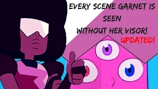 UPDATED!!   EVERY SCENE GARNET'S EYES ARE SEEN   -  Steven Universe