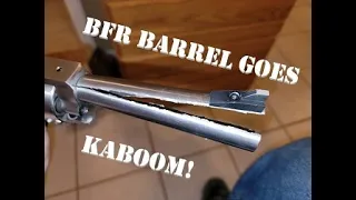 I Blew Up My BFR in  500 JRH!  (And an Update on My .500 S&W Magnum BFR)