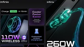 INFINIX 260W CHARGER AND INFINIX 110W WIRELESS CHARGER LAUNCH | #infinix #infinixcharger