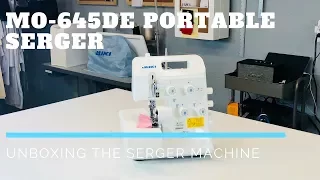 Unboxing the MO 645DE Juki Portable Serger