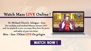 KONKANI MASS || LIVE || MISACHI BHETT || ST. MICHAEL CHURCH TALEIGAO || 22 DECEMBER 2020