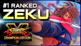 Hydrogenium (Zeku)  ➤ Street Fighter V Champion Edition • SFV CE