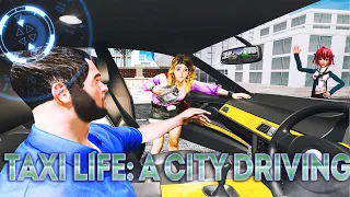 Устроился таксистом Taxi Life: A City Driving Simulator 2024
