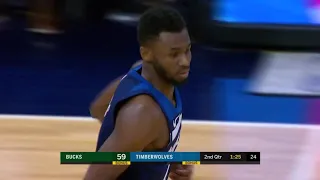 Highlights | Andrew Wiggins With 25 Points vs. Bucks (11.4.19)