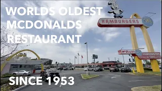 McDonald's in Downey California - The Worlds Oldest McDonald's Restaurant in Los Angeles 2023