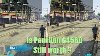 i3 8100 vs Pentium G4560 , 13 Games Tested | 2018