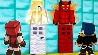 PORTA DEL PARADISO VS PORTA DELL'INFERNO! - MINECRAFT