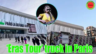 OMG! Fans enjoy Taylor Swift's Eras Tour truck driving on the streets of Paris