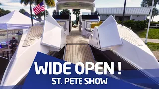 Fast Boats, Cheap Boats ,Big Boats (St. Pete Boat Show 2021 Walking Tour)