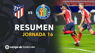 Resumen de Atlético de Madrid vs Getafe CF (1-0)