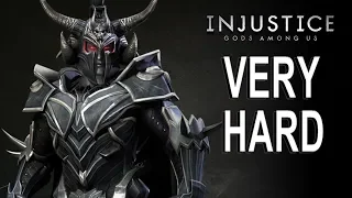 Injustice Gods Among Us - Ares Classic Battles (VERY HARD) NO MATCHES LOST