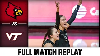 Louisville vs. Virginia Tech Full Match Replay | 2023 ACC Volleyball