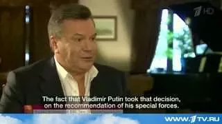 Виктор Янукович дал интервью BBC  - 1TV HD-news 2015.06.23   21:19:07
